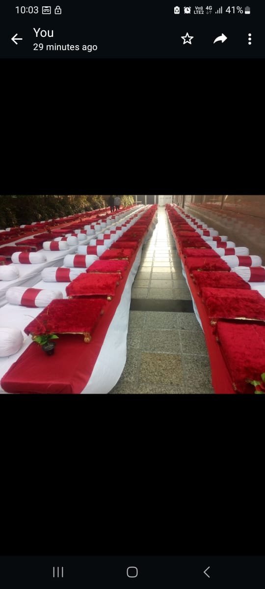 दाल बाफला बैठक ( रजवाड़ी) 100 व्यक्ति